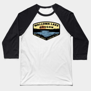 Wallowa Lake Oregon Baseball T-Shirt